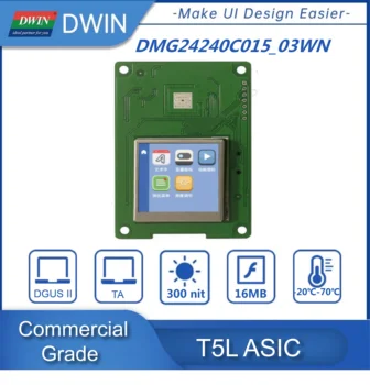 1.54-Tolline 240*240 Pikslit IPS-TFT-LCD-Mooduli LCM Mahtuvuslik Puutetundlik Intelligentne HMI Ardinuo ESP32