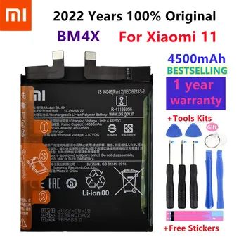 100% Originaal Xiao Mi BM4X 4710mAh Telefoni Aku Xiaomi 11 Xiaomi11 Mi11 asenduspatareidega Bateria