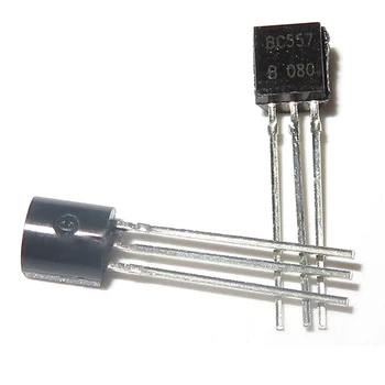 100TK BC557B BC557 TO-92 TO92 557B triode transistori Uus originaal