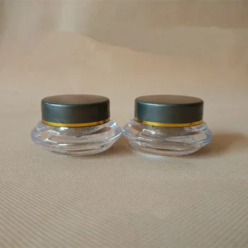 10G Korduvtäidetavaid Pudel näokreem Jar-Emulsioon Kosmeetika Konteiner Läbipaistev Top Klass Plastikust Reisi Meik Kasti silmakreem Jar