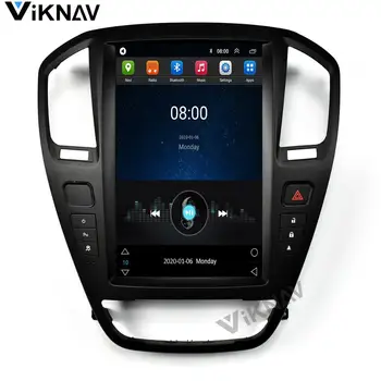 12.8 tolline vertikaalne ekraani auto GPS navigatsiooni-BUICK Regal 2009-2013 auto GPS raadio Multimeedia mängija, DVD mängija, stereo