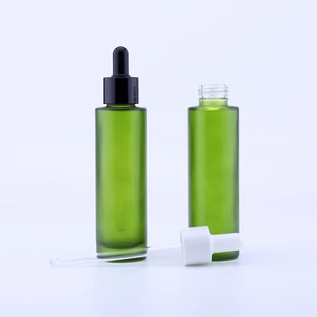 120PCS 80Ml Roheline paksust Klaasist Pudel Tilguti Botella Cristal Tühi Kosmeetika pakendikonteinerite Viaali eeterlik Õli Pudelit