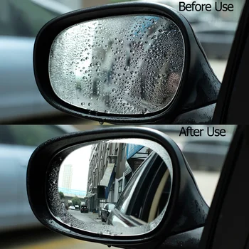 2 Tk Auto Veekindel läbipaistev Kile Rearview Mirror Kaitsva Anti Udu Veekindel Kile, Auto Kleebis Tarvikud 100x145mm