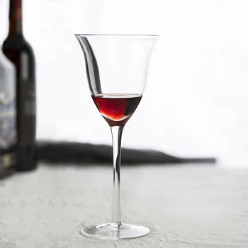200ml Loominguline Punane Vein Cup Lehter Sarv Pokaalilaadse Kunstlik Puhub Veini Klaas Tass Viski Degusteerimise Cup Pere Poole Joomine Komplekt
