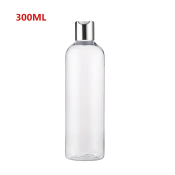 20pcs 300/400ml Selge Tühi Kosmeetika plastpudelid Hõbe Mütsid,Emulsioon PET Pudel Konteiner, Kosmeetikatoodete Pakendid, Pudelid