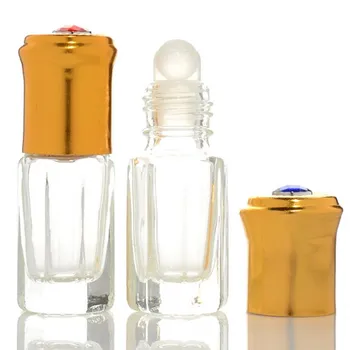 3ml klaasist pudel, millel rulli sisse palli,klaasist viaali reisi parfüümi roll-on pudel eeterlik õli, parfüüm pudel F20172841