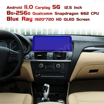 5G, LTE Androidi 11 256G+8 12.3 tolline Auto Multimeedia Mängija BMW X3 F25 BMW X4 F26 2011-2017 Autostereo GPS Navigatsioon Auto Raadio