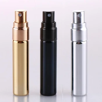 5ml Korduvtäidetavaid Mini Parfüümi Spray Pudel Alumiinium Parfüümi Pihusti Reisi Kosmeetika Konteinerid Tasuta Shipping