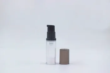 5ML selge õhuta pudel must vaakumpump must kaas emulsioon emulsioon seerumi proovi silma sisuliselt nahahoolduse pihusti tooner pakkimine