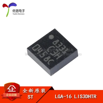 5tk/ original autentne LIS3DHTR LGA-16 3-telje kiirendusmõõtur MEMS digitaalne väljund liikumisandur