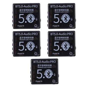5X BT5.0 Audio Pro Bluetooth Audio Receiver MP3 Lossless Decoder Juhatuse Traadita Stereo Muusika Auto Kõlarite Vastuvõtja