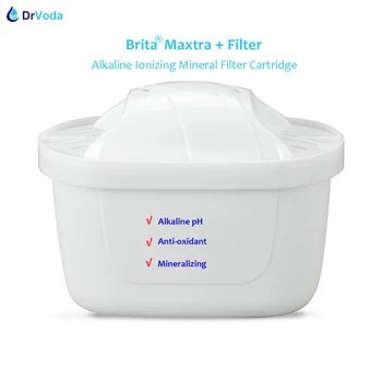 6-Pack BRITA Maxtra Pluss Mineraalainete Leeliselise Vee Ionisaator Filtrit Claris - Puhastaja Filtreerimise Süsteem - pH Alkalizer