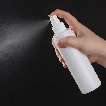 6ps/palju 200ml valge Plastikust Spray Pudelid valge Peene Udu Pihusti Tooner emulsioon pump korduvtäidetavaid pudelid koju taaskasutamine