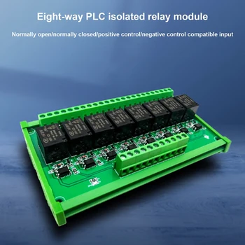 8 Moel, 5V/12V/24V, Kõrge Ja Madala Taseme Optocoupler Isolatsiooni Relee Kontroll Moodul Single-Chip PLC Juhatuse Võimendi