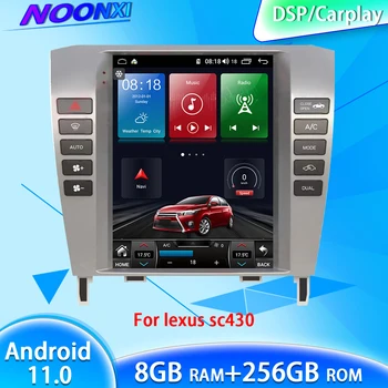 8G+256G Android 11.0 Jaoks Lexus sc430 Auto Raadio Multimeedia Mängija, Stereo Bluetooth GPS Tesla Stiilis Ekraani Audio 2 DIN juhtseade
