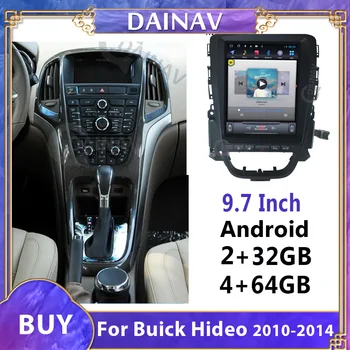 9.7-Tolline Android Auto GPS Navigatsiooni Auto Multimeedia DVD-Mängija Buick Hideo 2010 2011 2012 2013 2014 Car Audio Stereo Raadio