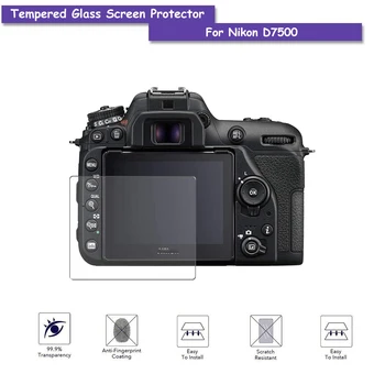 9H Karastatud Klaas LCD Ekraan Kaitsja Kilp Film Nikon D7500 DSLR Kaamera Tarvikud