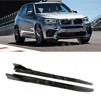 ABS Läikiv Must Pool Seelikud Laiendused BMW F85 X5M F86 X6M 2015-2018 Auto car Styling Carbon Look