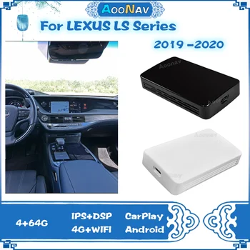 Ai Box Android AI Adapter KARP LEXUS LS Seeria 2019 2020 Traadita Peegel link Carplay Android 10.0 64G