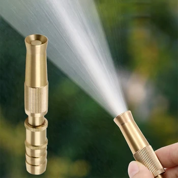 Aia kastmiseks Spray Gun Reguleeritav Messingist Sprinkler-Aia Voolik sprinklersüsteemi autopesu veepüstol muru Kastmiseks Vett Relv