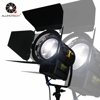 ALUMOTECH Päevavalguses 100W LED-Fresneli Spot LED Pidev Lamp Film, Kaamera Video Studio Fotograafia Toetamine
