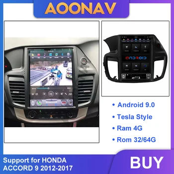 Android autoraadio multimeedia mängija HONDA ACCORD 9 2012-2017 auto stereo autoradio 2din Android GPS navigation DVD-mängija