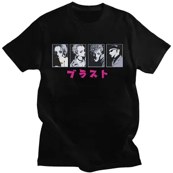 Anime Nana Musta Kivid Meeste Puuvillased T-särk Manga Print T-Särk Meeste ja Naiste Vabaaja Lühikesed Varrukad T-särgid, Topid Streetwear Tees
