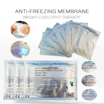 Antifrozen Membraani Pad Tehnoloogia Rasva Külmutamist Masin Tehase Hind 4 Cryo Pead Cryolipolysis Salenemisele Masin