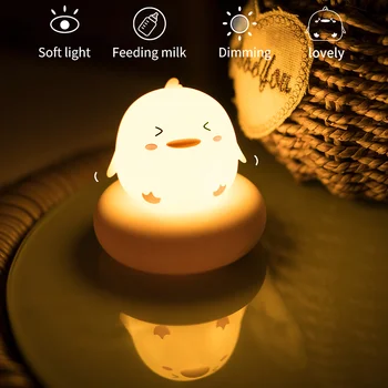 Armas Loomade LED Öö Lambi Laadimine USB Lapsed, Peace Öö leebe Dimm Magamistuba Magamiseks Valgust Lastele, Beebi Kingitus