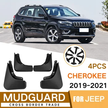 Auto Porilauad Jaoks Jeep Grand Cherokee 2012-2022 Fender Muda Valve Klapp Splash Klapid Mudflapor Tarvikud