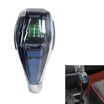 Auto Universal LED Crystal Käepidemed Käigukast Gear Shift Knob Hoob Kinni Pea Toyota, Honda Hyundai Nissan