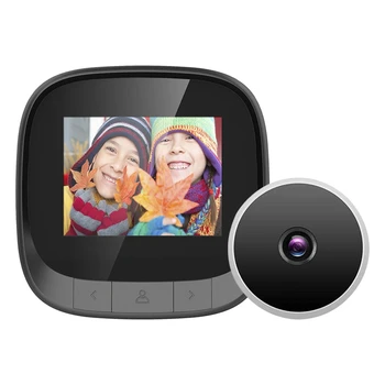 C16 Smart Peephole Kaamera 2,4-Tolline Lcd-Ekraan, Nutikas Öise Nägemise Anti-Varguse Peephole Uksekell Kaamera Mäluga