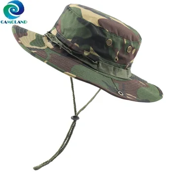 CAMOLAND Suvel UPF50+ Päike Mütsid Naistele Meeste Kamuflaaž Boonie Hat Väljas Kalapüük, Matkamine Müts Armee Sõjalise Panama Mütsid