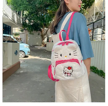 Cartoon armas palus anime Kawaii märk suure mahutavusega seljakott Crossbody kott anime palus seljakott sünnipäeva kingitused Hello Kitty