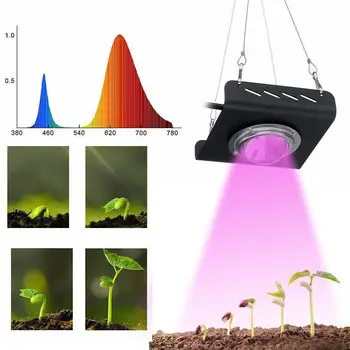 COB LED Grow Light Täieliku Spektri 200W 220V COB Suure Valgustugevusega Tõhusust Siseruumides Hüdropooniline Kasvuhoone Taimede Kasvu Valgustus.