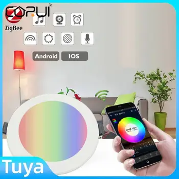CORUI Tuya Zigbee 3.0 Smart Lae Lamp LED Allvalgusti Smart Tuya App RGBCW Sise-Spot Valgustus Töötab Alexa Google Kodu