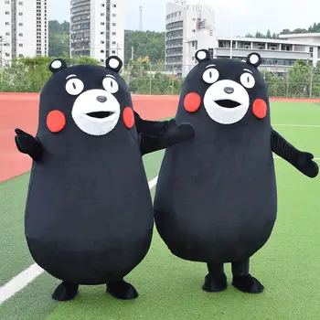 Cosplay Jaapan Karu Kumamon koomiksitegelast kostüüm Maskott Kostüüm Reklaami Tseremoonia Kostüüm Pool Loomade karneval rekvisiidid