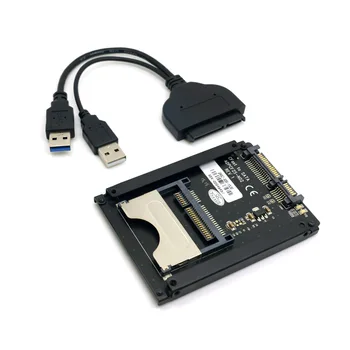 CYDZ Zihan SATA 22Pin USB 3.0 CFast Kaardi Adapter 2.5 Tollise Kõvaketta Puhul SSD HDD CFast Card Reader for PC & Sülearvuti