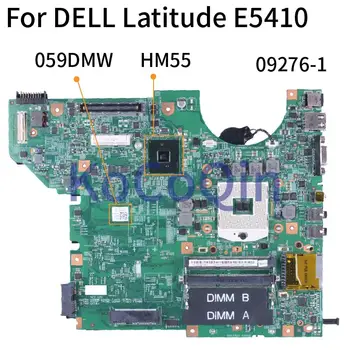 DELL Latitude E5410 Sülearvuti Emaplaadi 09276-1 059DMW HM55 DDR3 Sülearvuti Emaplaadi