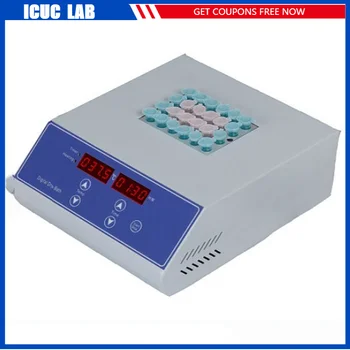 DH100-1 Laboris PCR Proovi elektriküte püsiva Temperatuuri Termostaadiga Loksutades Metallist Mini Kuiva Vanni Inkubaator Masin