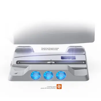 Eest PS5 Vastuvõtva Multi-funktsionaalne jahutusventilaator Baasi Blu Ray Ps5 Mängu Konsool Laeb Baasi Tp5-1507 PS 5 Tarvikud
