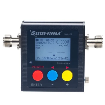 eest SURECOM SW-102 Meetri 125-520 Mhz Digital VHF/UHF Power & SWR Meter SW102 Kaks Way Radio