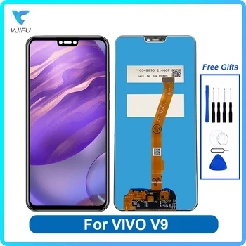 Eest Vivo V9 Y85 LCD Ekraan 1723 Touch Digitizer Ekraan Vivo V9 Pro Ekraanid Asendamine Assamblee Ei Surnud Pikslid 100% Testitud
