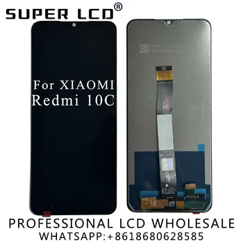 Eest Xiaomi Redmi 10C 220333QAG 220333QBI 220333QNY Asendamine Mobiiltelefoni LCD Ekraan Touch Digitizer Ekraan Assamblee