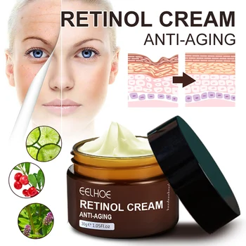 ELAV GLAMUURI Retinool Face Cream Anti-Aging Eemaldada Kirtsutama Pinguldav Tõste Valgendamine Valgendav Niisutav Näo Naha Hooldus