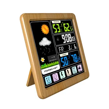 Elektrooniline LED Digitaalne Äratuskell Digitaalne Kell Kalendri LCD Ekraan Termomeeter Hygrometer Wireless Weather Station Raadio, Kella