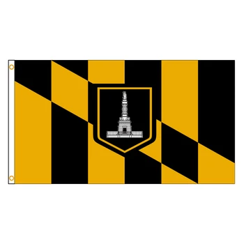 FLAGDOM 3X5Fts 90X150cm Ameerika ÜHENDRIIKIDE Ameerika Ühendriikide Lipu Baltimore