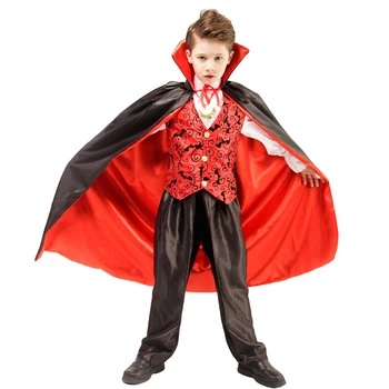 Halloween Kostüüm Õudus Vampiir Laste Tantsu Varjatud Vest Platvorm Fantaasia Hirmutav Pool Cos Riideid, Sobib Poistele