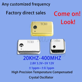 High-Fidelity Audio DIY suure täpsusega madal faasimüra TCXO 8.000 mhz 8MHZ Temperatuur-hüvitise kvartsostsillaatori