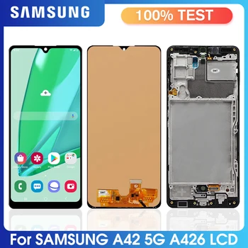 Hoge Kwaliteit Tft Voor Samsung Galaxy A42 5G Lcd Puutetundlik Digitizer Vergadering Voor Galaxy A426 A426U A426B ekraan